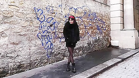 Busty teen with small tits has sex with her favorite lover