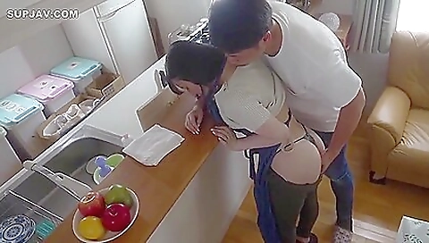 Asian photographer fucked at home by a horny housewife