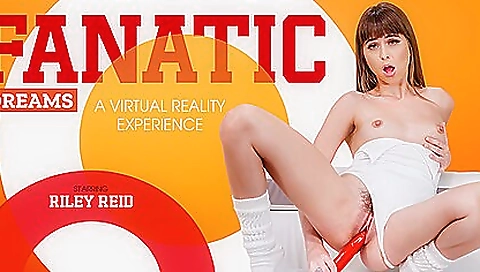 Busty pornstar in sexy lingerie masturbating with vibrator