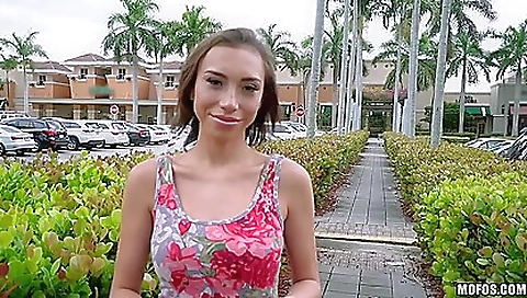 Busty brunette with a huge ass is deepthroated and pounded