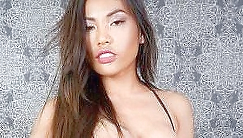 Horny brunette with beautiful body in sexy porn scene