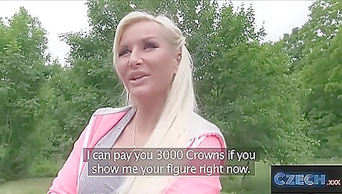 A guy is smoking while a big ass milf is playing with her dick