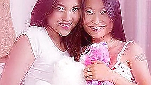 Japanese teen and her black friend do interracial sex