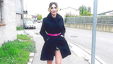 Big tit brunette girl and her two boys in a threesome