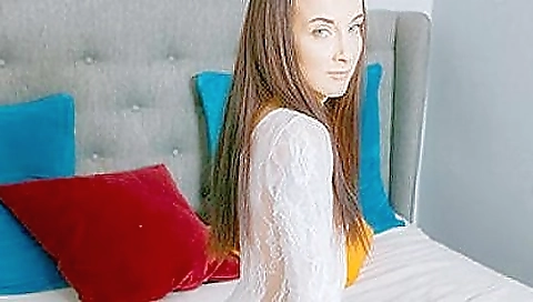 Sunny x is getting fucked in the bedroom in the bedroom