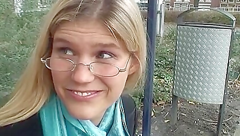 Amateur blonde enjoying finger fingering and anal sex