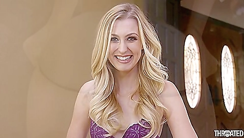 Big boobs blonde milf has her tight pussy cummed on