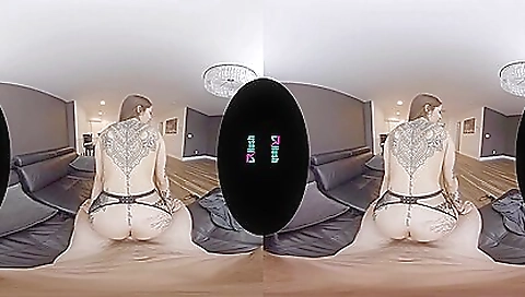 Teen 18+ is getting her ass drilled on the first VR porn scene