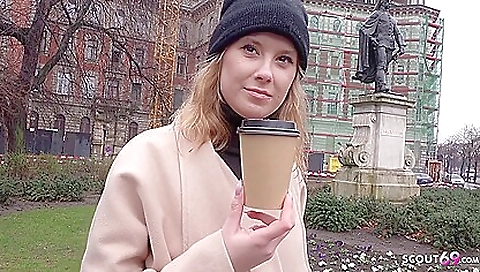 German student 18+ Pick Up And Casting - Casey Nohrman